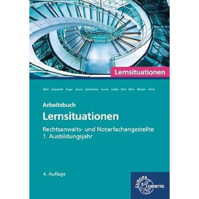 Andreas Behr - Rechtsanwalts- und Notarfachangestellte, Lernsituationen 1. Ausbildungsjahr - Preis vom 22.09.2026 03:35:57 h Andreas Behr - Rechtsanwalts- und Notarfachangestellte, Lernsituationen 1. Ausbildungsjahr - Preis vom 22.09.2026 03:35:57 h
