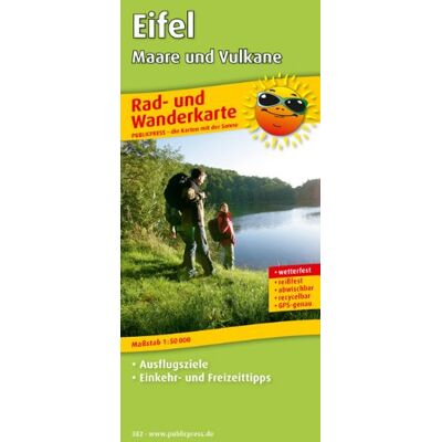 Publicpress - Rad- und Wanderkarte Eifel - Maare und Vulkane: Mit Ausflugszielen, Einkehr- & Freizeittipps, wetterfest, reissfest, abwischbar, GPS-genau. 1:50000 - Preis vom 26.06.2026 07:41:50 h Publicpress - Rad- und Wanderkarte Eifel - Maare und Vulkane: Mit Ausflugszielen, Einkehr- & Freizeittipps, wetterfest, reissfest, abwischbar, GPS-genau. 1:50000 - Preis vom 26.06.2026 07:41:50 h