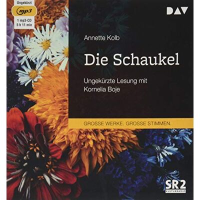 Annette Kolb - Die Schaukel: Ungekürzte Lesung mit Kornelia Boje (1 mp3-CD) - Preis vom 17.06.2026 05:34:31 h Annette Kolb - Die Schaukel: Ungekürzte Lesung mit Kornelia Boje (1 mp3-CD) - Preis vom 17.06.2026 05:34:31 h