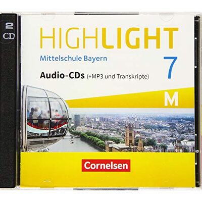 Highlight - Mittelschule Bayern - 7. Jahrgangsstufe: CD-Extra - Für M-Klassen - Audio-CDs mit MP3-Dateien - Preis vom 20.06.2026 05:23:55 h Highlight - Mittelschule Bayern - 7. Jahrgangsstufe: CD-Extra - Für M-Klassen - Audio-CDs mit MP3-Dateien - Preis vom 20.06.2026 05:23:55 h