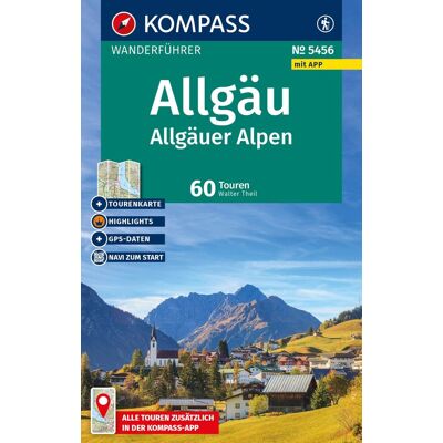 Walter Theil - KOMPASS Wanderführer Allgäu, Allgäuer Alpen, 60 Touren mit Extra-Tourenkarte - Preis vom 19.06.2026 05:29:47 h Walter Theil - KOMPASS Wanderführer Allgäu, Allgäuer Alpen, 60 Touren mit Extra-Tourenkarte - Preis vom 19.06.2026 05:29:47 h
