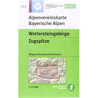 Deutscher Alpenverein e.V. - Wettersteingebirge, Zugspitze: Wegmarkierung und Skirouten - Topographische Karte 1:25.000 - Preis vom 18.06.2026 05:44:55 h Deutscher Alpenverein e.V. - Wettersteingebirge, Zugspitze: Wegmarkierung und Skirouten - Topographische Karte 1:25.000 - Preis vom 18.06.2026 05:44:55 h