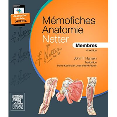 Hansen, John T. - Mémofiches anatomie Netter : membres - Preis vom 22.09.2026 03:35:57 h Hansen, John T. - Mémofiches anatomie Netter : membres - Preis vom 22.09.2026 03:35:57 h