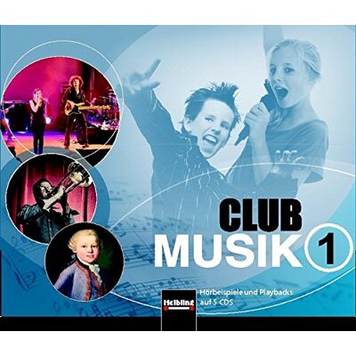 Gerhard Wanker - Club Musik 1. AudioCDs: Klasse 5/6. Hörbeispiele und Playbacks auf 5 CDs (Club Musik D) - Preis vom 23.06.2026 11:45:09 h Gerhard Wanker - Club Musik 1. AudioCDs: Klasse 5/6. Hörbeispiele und Playbacks auf 5 CDs (Club Musik D) - Preis vom 23.06.2026 11:45:09 h