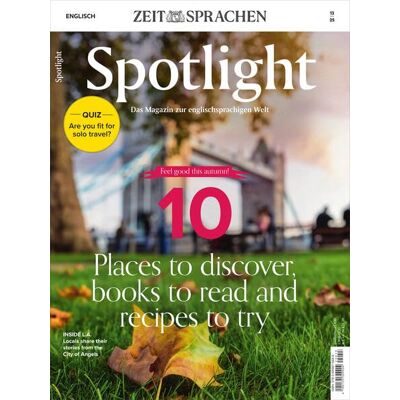 Spotlight Magazin 13/25: 10 Places to discover, books to read and recipes to try. - Preis vom 24.06.2026 19:44:00 h Spotlight Magazin 13/25: 10 Places to discover, books to read and recipes to try. - Preis vom 24.06.2026 19:44:00 h