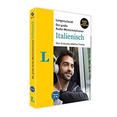 Langenscheidt Der große Audio-Wortschatztrainer Italienisch: Über 35 Stunden effektives Training (Langenscheidt Audio-Wortschatztrainer) - Preis vom 19.06.2026 05:29:47 h Langenscheidt Der große Audio-Wortschatztrainer Italienisch: Über 35 Stunden effektives Training (Langenscheidt Audio-Wortschatztrainer) - Preis vom 19.06.2026 05:29:47 h