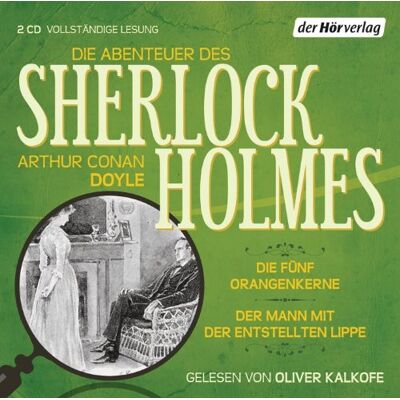 Doyle, Arthur Conan - Die Abenteuer des Sherlock Holmes: Die fünf Orangenkerne & Der Mann mit der entstellten Lippe - Preis vom 17.06.2026 05:34:31 h Doyle, Arthur Conan - Die Abenteuer des Sherlock Holmes: Die fünf Orangenkerne & Der Mann mit der entstellten Lippe - Preis vom 17.06.2026 05:34:31 h