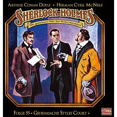 Doyle, Sir Arthur Conan - Sherlock Holmes - Folge 55: Geheimsache Styles Court. Hörspiel. - Preis vom 21.06.2026 05:42:24 h Doyle, Sir Arthur Conan - Sherlock Holmes - Folge 55: Geheimsache Styles Court. Hörspiel. - Preis vom 21.06.2026 05:42:24 h
