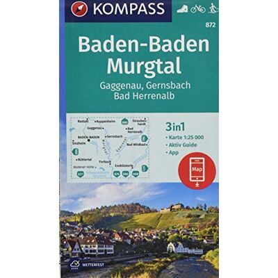 KOMPASS-Karten GmbH - Baden-Baden, Murgtal, Gaggenau, Gernsbach, Bad Herrenalb: 3in1 Wanderkarte 1:25000 mit Aktiv Guide inklusive Karte zur offline Verwendung in der ... Langlaufen. (KOMPASS-Wanderkarten, Band 872) - Preis vom 22.09.2026 03:35:57 h KOMPASS-Karten GmbH - Baden-Baden, Murgtal, Gaggenau, Gernsbach, Bad Herrenalb: 3in1 Wanderkarte 1:25000 mit Aktiv Guide inklusive Karte zur offline Verwendung in der ... Langlaufen. (KOMPASS-Wanderkarten, Band 872) - Preis vom 22.09.2026 03:35:57 h