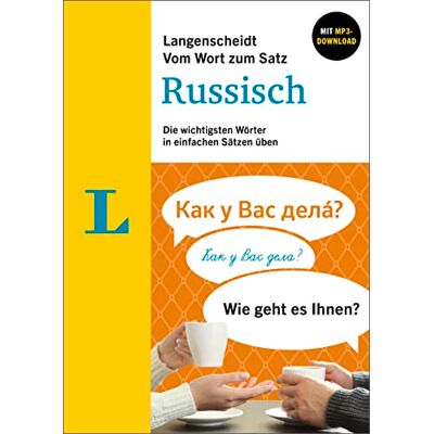 Kristina Gauß - Langenscheidt Vom Wort zum Satz Russisch lernen: Die wichtigsten Wörter in einfachen Sätzen üben mit MP3-Download - Preis vom 19.06.2026 05:29:47 h Kristina Gauß - Langenscheidt Vom Wort zum Satz Russisch lernen: Die wichtigsten Wörter in einfachen Sätzen üben mit MP3-Download - Preis vom 19.06.2026 05:29:47 h