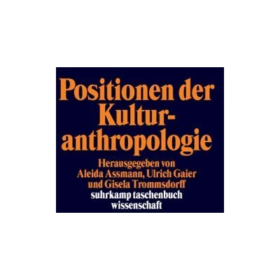Aleida Assmann - Positionen der Kulturanthropologie (suhrkamp taschenbuch wissenschaft) - Preis vom 22.09.2026 03:35:57 h Aleida Assmann - Positionen der Kulturanthropologie (suhrkamp taschenbuch wissenschaft) - Preis vom 22.09.2026 03:35:57 h
