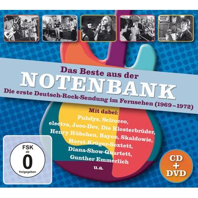 Das Beste aus der Notenbank: Die erste Deutsch-Rock-Sendung im Fernsehen ( 1969-1972) - Preis vom 24.06.2026 07:42:13 h Das Beste aus der Notenbank: Die erste Deutsch-Rock-Sendung im Fernsehen ( 1969-1972) - Preis vom 24.06.2026 07:42:13 h