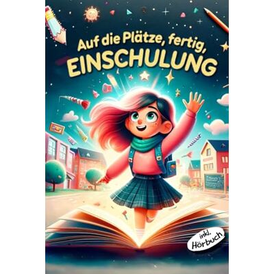 Cornelia Schnur - Auf die Plätze, fertig, Einschulung! Pädagogisch wertvolle Geschichten für Mädchen: Das besondere Buch zum Schulanfang - Geschenk für die Schultüte inkl. Hörbuch - Preis vom 20.06.2026 05:23:55 h Cornelia Schnur - Auf die Plätze, fertig, Einschulung! Pädagogisch wertvolle Geschichten für Mädchen: Das besondere Buch zum Schulanfang - Geschenk für die Schultüte inkl. Hörbuch - Preis vom 20.06.2026 05:23:55 h