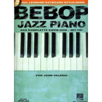 Valerio John - Bebop Jazz Piano, m. Audio-CD - Preis vom 21.06.2026 05:42:24 h Valerio John - Bebop Jazz Piano, m. Audio-CD - Preis vom 21.06.2026 05:42:24 h