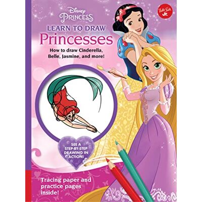 Disney Princess: Learn to Draw Princesses: How to Draw Cinderella, Belle, Jasmine, and More! (Licensed Learn to Draw) - Preis vom 21.06.2026 05:42:24 h Disney Princess: Learn to Draw Princesses: How to Draw Cinderella, Belle, Jasmine, and More! (Licensed Learn to Draw) - Preis vom 21.06.2026 05:42:24 h