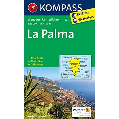 Kompass - La Palma: Wanderkarte mit Aktiv Guide, Stadtplänen und Radrouten. GPS-genau. 1:50000 - Preis vom 19.06.2026 05:29:47 h Kompass - La Palma: Wanderkarte mit Aktiv Guide, Stadtplänen und Radrouten. GPS-genau. 1:50000 - Preis vom 19.06.2026 05:29:47 h