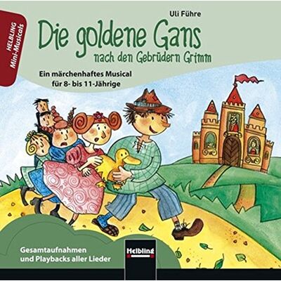 Uli Führe - Die goldene Gans - nach den Gebrüdern Grimm. Audio-CD: Ein märchenhaftes Musical für 8- bis 11-Jährige. Gesamtaufnahmen und Playbacks aller Lieder (Mini-Musicals) - Preis vom 22.06.2026 23:23:57 h Uli Führe - Die goldene Gans - nach den Gebrüdern Grimm. Audio-CD: Ein märchenhaftes Musical für 8- bis 11-Jährige. Gesamtaufnahmen und Playbacks aller Lieder (Mini-Musicals) - Preis vom 22.06.2026 23:23:57 h