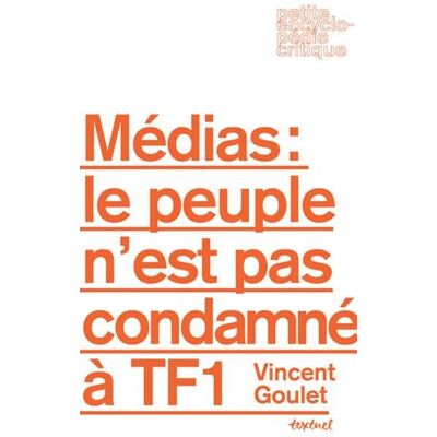 Vincent Médias : le peuple n'est pas condamné à TF1 ! - Preis vom 22.06.2026 23:23:57 h Vincent Médias : le peuple n'est pas condamné à TF1 ! - Preis vom 22.06.2026 23:23:57 h