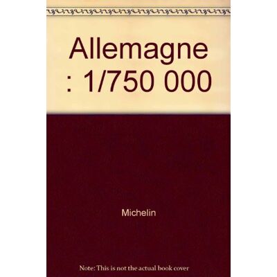 Michelin Allemagne : 1/750 000 - Preis vom 16.06.2026 05:30:18 h Michelin Allemagne : 1/750 000 - Preis vom 16.06.2026 05:30:18 h