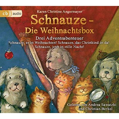 Angermayer, Karen Christine - Schnauze - Die Weihnachtsbox: Drei Adventsabenteuer: Schnauze, es ist Weihnachten; Schnauze, das Christkind ist da!; Schnauze, jetzt ist Stille Nacht! - Preis vom 20.06.2026 05:23:55 h Angermayer, Karen Christine - Schnauze - Die Weihnachtsbox: Drei Adventsabenteuer: Schnauze, es ist Weihnachten; Schnauze, das Christkind ist da!; Schnauze, jetzt ist Stille Nacht! - Preis vom 20.06.2026 05:23:55 h