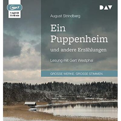 August Strindberg - Ein Puppenheim und andere Erzählungen: Lesung mit Gert Westphal (1 mp3-CD) - Preis vom 17.06.2026 05:34:31 h August Strindberg - Ein Puppenheim und andere Erzählungen: Lesung mit Gert Westphal (1 mp3-CD) - Preis vom 17.06.2026 05:34:31 h