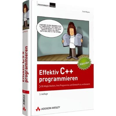 Scott Effektiv C++ programmieren - Klassiker-Ausgabe: 55 Möglichkeiten, Ihre Programme und Entwürfe zu verbessern (Programmer's Choice) - Preis vom 16.06.2026 05:30:18 h Scott Effektiv C++ programmieren - Klassiker-Ausgabe: 55 Möglichkeiten, Ihre Programme und Entwürfe zu verbessern (Programmer's Choice) - Preis vom 16.06.2026 05:30:18 h