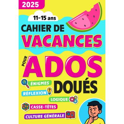 Elsa Cahier de Vacances pour Ados Doués: Livre de jeux pour ne plus s'ennuyer avec énigmes, culture générale, activités et dessin - 11 à 15 ans - Preis vom 24.06.2026 07:42:13 h Elsa Cahier de Vacances pour Ados Doués: Livre de jeux pour ne plus s'ennuyer avec énigmes, culture générale, activités et dessin - 11 à 15 ans - Preis vom 24.06.2026 07:42:13 h