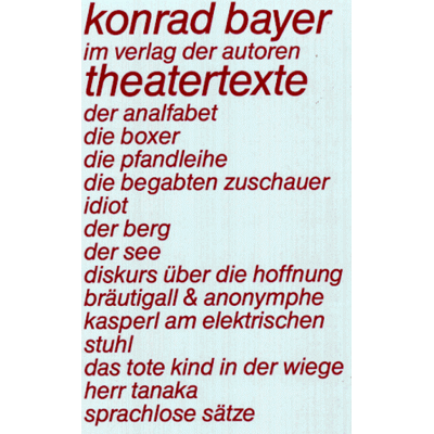 Bayer Theatertexte (Theaterbibliothek) - Preis vom 07.08.2026 11:47:26 h Bayer Theatertexte (Theaterbibliothek) - Preis vom 07.08.2026 11:47:26 h