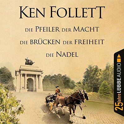 Ken Follett - Die Pfeiler der Macht / Die Brücken der Freiheit / Die Nadel: . Jubiläumsausgabe. - Preis vom 23.06.2026 11:45:09 h Ken Follett - Die Pfeiler der Macht / Die Brücken der Freiheit / Die Nadel: . Jubiläumsausgabe. - Preis vom 23.06.2026 11:45:09 h