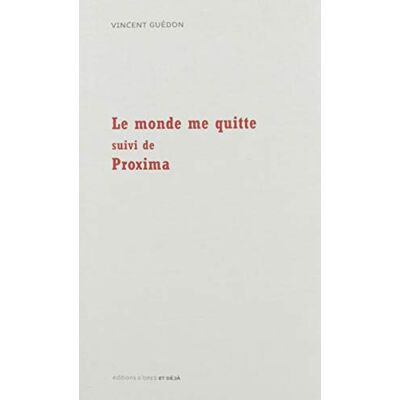 Vincent Le monde me quitte - Preis vom 22.06.2026 23:23:57 h Vincent Le monde me quitte - Preis vom 22.06.2026 23:23:57 h