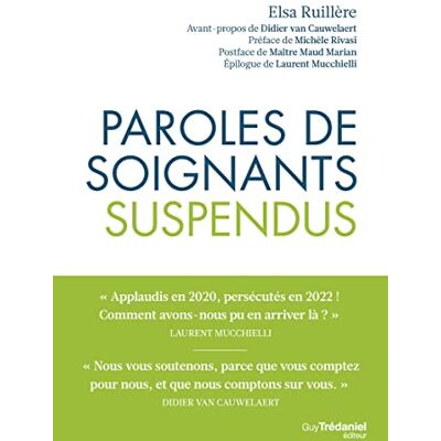 Elsa Ruillère - Paroles de soignants suspendus - Preis vom 22.09.2026 03:35:57 h Elsa Ruillère - Paroles de soignants suspendus - Preis vom 22.09.2026 03:35:57 h