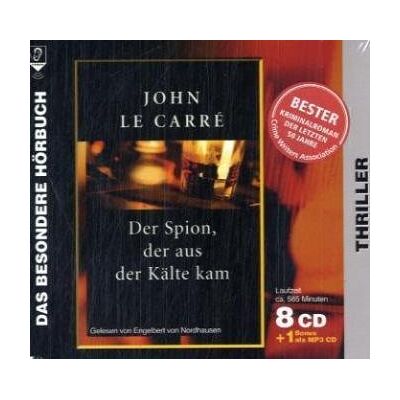 John Le Carré - Der Spion, der aus der Kälte kam (8 Audio-CDs + 1 MP3-CD) - Preis vom 20.06.2026 05:23:55 h John Le Carré - Der Spion, der aus der Kälte kam (8 Audio-CDs + 1 MP3-CD) - Preis vom 20.06.2026 05:23:55 h