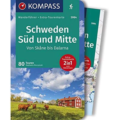 Raphalea Moczynski - KOMPASS Wanderführer Schweden Süd und Mitte, Von Skåne bis Dalarna: Wanderführer mit Extra-Tourenkarte 1:50000, 80 Touren, GPX-Daten zum Download. - Preis vom 19.06.2026 05:29:47 h Raphalea Moczynski - KOMPASS Wanderführer Schweden Süd und Mitte, Von Skåne bis Dalarna: Wanderführer mit Extra-Tourenkarte 1:50000, 80 Touren, GPX-Daten zum Download. - Preis vom 19.06.2026 05:29:47 h