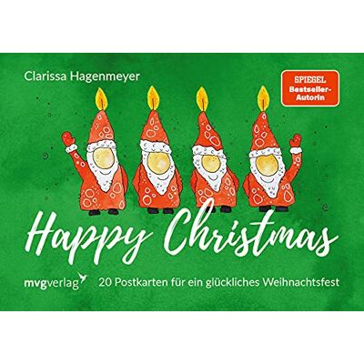 Clarissa Hagenmeyer - Happy Christmas: Postkarten: 20 Postkarten für ein glückliches Weihnachtsfest - Preis vom 24.06.2026 19:44:00 h Clarissa Hagenmeyer - Happy Christmas: Postkarten: 20 Postkarten für ein glückliches Weihnachtsfest - Preis vom 24.06.2026 19:44:00 h