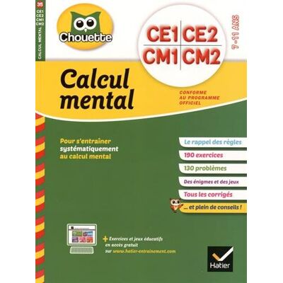 Roland Calcul mental : CE1, CE2, CM1, CM2 : 7-11 ans - Preis vom 20.06.2026 05:23:55 h Roland Calcul mental : CE1, CE2, CM1, CM2 : 7-11 ans - Preis vom 20.06.2026 05:23:55 h