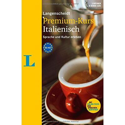Langenscheidt Premium-Kurs Italienisch - Sprachkurs mit 2 Büchern, 6 Audio-CDs, MP3-Download, Online-Tests und Zertifikat: Der Sprachkurs, um Sprache und Kultur zu erleben - Preis vom 19.06.2026 05:29:47 h Langenscheidt Premium-Kurs Italienisch - Sprachkurs mit 2 Büchern, 6 Audio-CDs, MP3-Download, Online-Tests und Zertifikat: Der Sprachkurs, um Sprache und Kultur zu erleben - Preis vom 19.06.2026 05:29:47 h