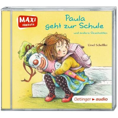 Ursel Scheffler - Paula geht zur Schule und andere Geschichten (CD): Ungekürzte Lesung mit Geräuschen und Musik MAXI-Hörbuch - Preis vom 22.06.2026 11:45:37 h Ursel Scheffler - Paula geht zur Schule und andere Geschichten (CD): Ungekürzte Lesung mit Geräuschen und Musik MAXI-Hörbuch - Preis vom 22.06.2026 11:45:37 h