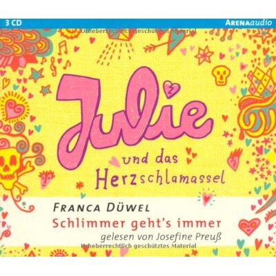 Franca Duwel - Julie und das Herzschlamassel: Schlimmer geht's immer - Preis vom 21.06.2026 05:42:24 h Franca Duwel - Julie und das Herzschlamassel: Schlimmer geht's immer - Preis vom 21.06.2026 05:42:24 h
