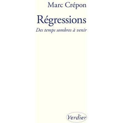 Marc Régressions : des temps sombres à venir - Preis vom 20.06.2026 05:23:55 h Marc Régressions : des temps sombres à venir - Preis vom 20.06.2026 05:23:55 h