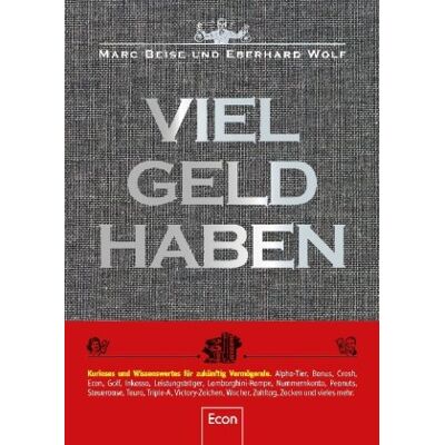 Marc Viel Geld haben: Kurioses und Wissenswertes für zukünftig Vermögende - Preis vom 17.06.2026 05:34:31 h Marc Viel Geld haben: Kurioses und Wissenswertes für zukünftig Vermögende - Preis vom 17.06.2026 05:34:31 h