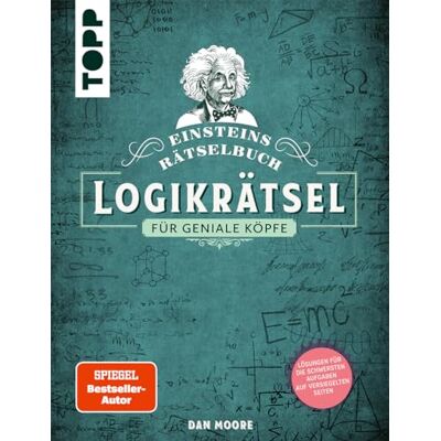 Dan Moore - Einsteins Rätselbuch – Logikrätsel für geniale Köpfe: Über 150 abwechslungsreiche Rätsel aus der faszinierenden Welt der Wissenschaft. Mit Lösungen im Buch - Preis vom 18.06.2026 05:44:55 h Dan Moore - Einsteins Rätselbuch – Logikrätsel für geniale Köpfe: Über 150 abwechslungsreiche Rätsel aus der faszinierenden Welt der Wissenschaft. Mit Lösungen im Buch - Preis vom 18.06.2026 05:44:55 h