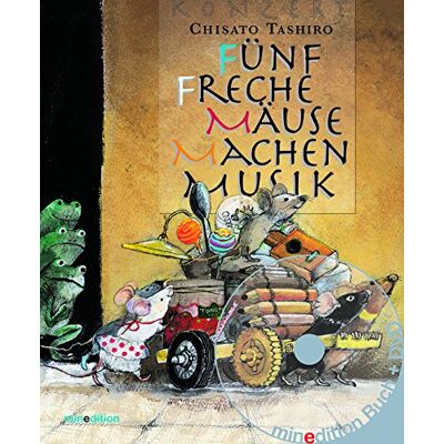 Chisato Tashiro - Fünf freche Mäuse machen Musik (Buch mit DVD) - Preis vom 22.06.2026 23:23:57 h Chisato Tashiro - Fünf freche Mäuse machen Musik (Buch mit DVD) - Preis vom 22.06.2026 23:23:57 h