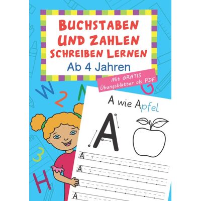 Tina Sparks - Buchstaben Und Zahlen Schreiben Lernen Ab 4 Jahren: Das Alphabet beherrschen und erste Zahlen von 0-20 spielerisch kennenlernen. Übungsheft für ... Mit extra Übungsblätter als PDF-Download - Preis vom 18.06.2026 05:44:55 h Tina Sparks - Buchstaben Und Zahlen Schreiben Lernen Ab 4 Jahren: Das Alphabet beherrschen und erste Zahlen von 0-20 spielerisch kennenlernen. Übungsheft für ... Mit extra Übungsblätter als PDF-Download - Preis vom 18.06.2026 05:44:55 h