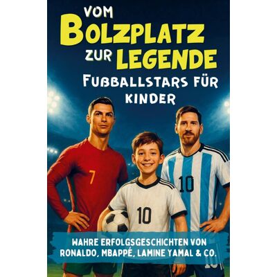 Jonas Keller - Vom Bolzplatz zur Legende - Fußballstars für Kinder: Wahre Erfolgsgeschichten von Ronaldo, Mbappé, Lamine Yamal & Co. Fußball Geschenke Jungen - Preis vom 19.06.2026 05:29:47 h Jonas Keller - Vom Bolzplatz zur Legende - Fußballstars für Kinder: Wahre Erfolgsgeschichten von Ronaldo, Mbappé, Lamine Yamal & Co. Fußball Geschenke Jungen - Preis vom 19.06.2026 05:29:47 h