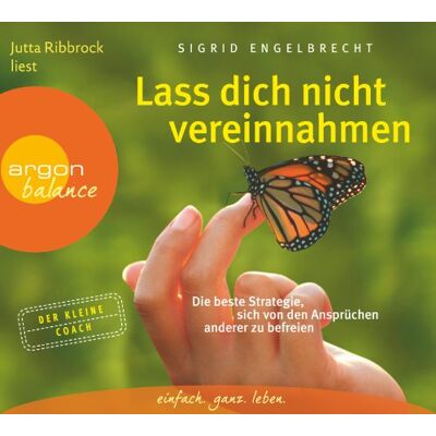 Sigrid Engelbrecht - Lass dich nicht vereinnahmen: Die beste Strategie, sich von den Ansprüchen anderer zu befreien - Preis vom 20.06.2026 05:23:55 h Sigrid Engelbrecht - Lass dich nicht vereinnahmen: Die beste Strategie, sich von den Ansprüchen anderer zu befreien - Preis vom 20.06.2026 05:23:55 h