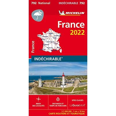 Frankreich 2022 (widerstandsfähig): Straßen- und Tourismuskarte 1:1.000.000 (MICHELIN Nationalkarten) - Preis vom 16.06.2026 05:30:18 h Frankreich 2022 (widerstandsfähig): Straßen- und Tourismuskarte 1:1.000.000 (MICHELIN Nationalkarten) - Preis vom 16.06.2026 05:30:18 h