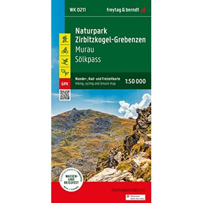 freytag & berndt - Naturpark Zirbitzkogel-Grebenzen, Wander-, Rad- und Freizeitkarte 1:50.000, freytag & berndt, WK 211: Murau - Sölkpass, mit APP, wasserfest und reißfest (freytag & berndt Wander-Rad-Freizeitkarten) - Preis vom 17.06.2026 05: freytag & berndt - Naturpark Zirbitzkogel-Grebenzen, Wander-, Rad- und Freizeitkarte 1:50.000, freytag & berndt, WK 211: Murau - Sölkpass, mit APP, wasserfest und reißfest (freytag & berndt Wander-Rad-Freizeitkarten) - Preis vom 17.06.2026 05: