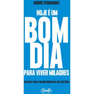 Andre Fernandes - Hoje é um bom dia para viver milagres - Preis vom 22.09.2026 03:35:57 h Andre Fernandes - Hoje é um bom dia para viver milagres - Preis vom 22.09.2026 03:35:57 h