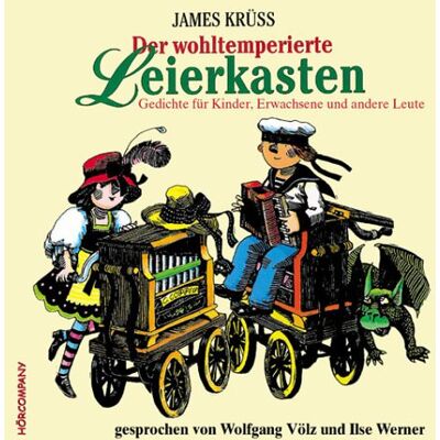 James Krüss - Der wohltemperierte Leierkasten: Gedichte für Kinder, Erwachsene und andere Leute, Sprecher: Ilse Werner, Wolfgang Völz, 1 CD ca. 65 Min. - Preis vom 26.06.2026 19:40:26 h James Krüss - Der wohltemperierte Leierkasten: Gedichte für Kinder, Erwachsene und andere Leute, Sprecher: Ilse Werner, Wolfgang Völz, 1 CD ca. 65 Min. - Preis vom 26.06.2026 19:40:26 h