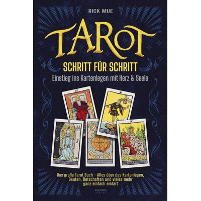 Tarot Schritt für Schritt - Einstieg ins Kartenlegen mit Herz & Seele: Das große Tarot Buch - Alles über das Kartenlegen, Deuten, Botschaften und vieles mehr ganz einfach erklärt (Klarseher) - Preis vom 18.06.2026 05:44:55 h Tarot Schritt für Schritt - Einstieg ins Kartenlegen mit Herz & Seele: Das große Tarot Buch - Alles über das Kartenlegen, Deuten, Botschaften und vieles mehr ganz einfach erklärt (Klarseher) - Preis vom 18.06.2026 05:44:55 h